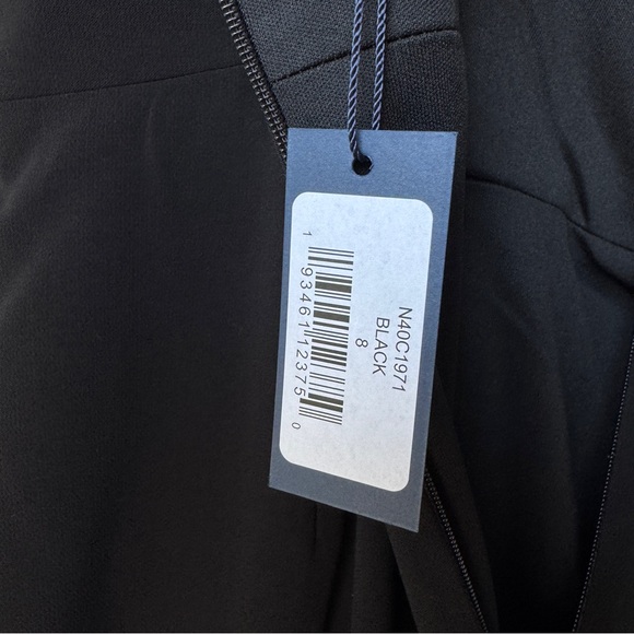 New Marchesa Norte Draped embellished crepe dress - Picture 7 of 13